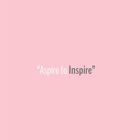 Quote - Aspire to Inspire