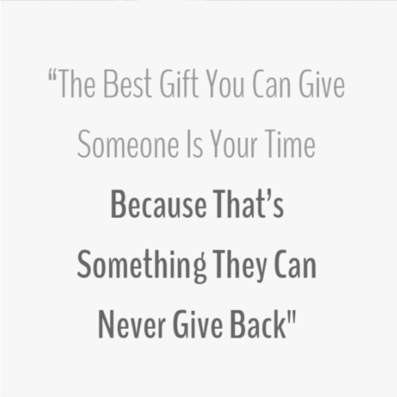 Quote - The Best Gift You Can Give