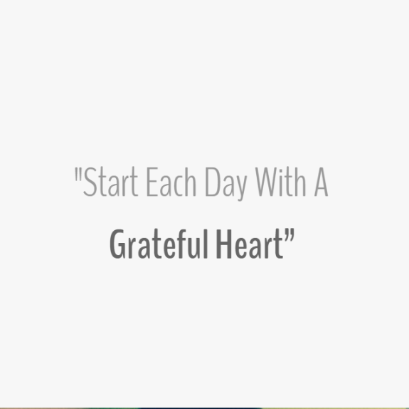 Quote - Grateful Heart